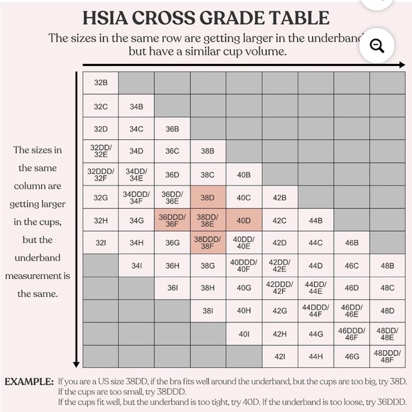 HSIA Enchante Lace enchant Blue Unlined Underwire Bra Sz.42DDD bnwt - Picture 6 of 11